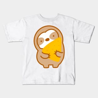 Tortilla Chip Sloth Kids T-Shirt